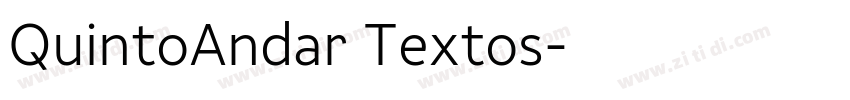 QuintoAndar Textos字体转换